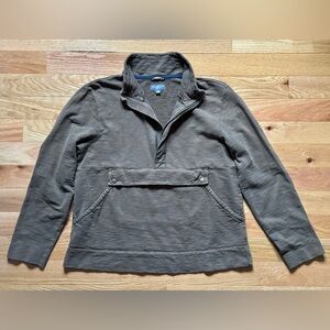 L.L. Bean Signature Men’s Knit Pullover, Half-Zip, Kangaroo Pocket, Slim Fit